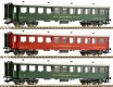 513602 Fleischmann Set of 3 passenger cars  (Set 2)